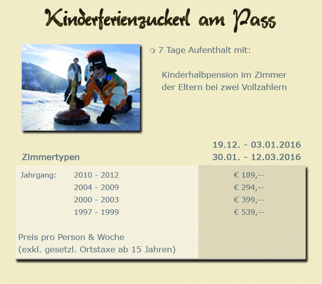 Ferienhotel Pass Thurn